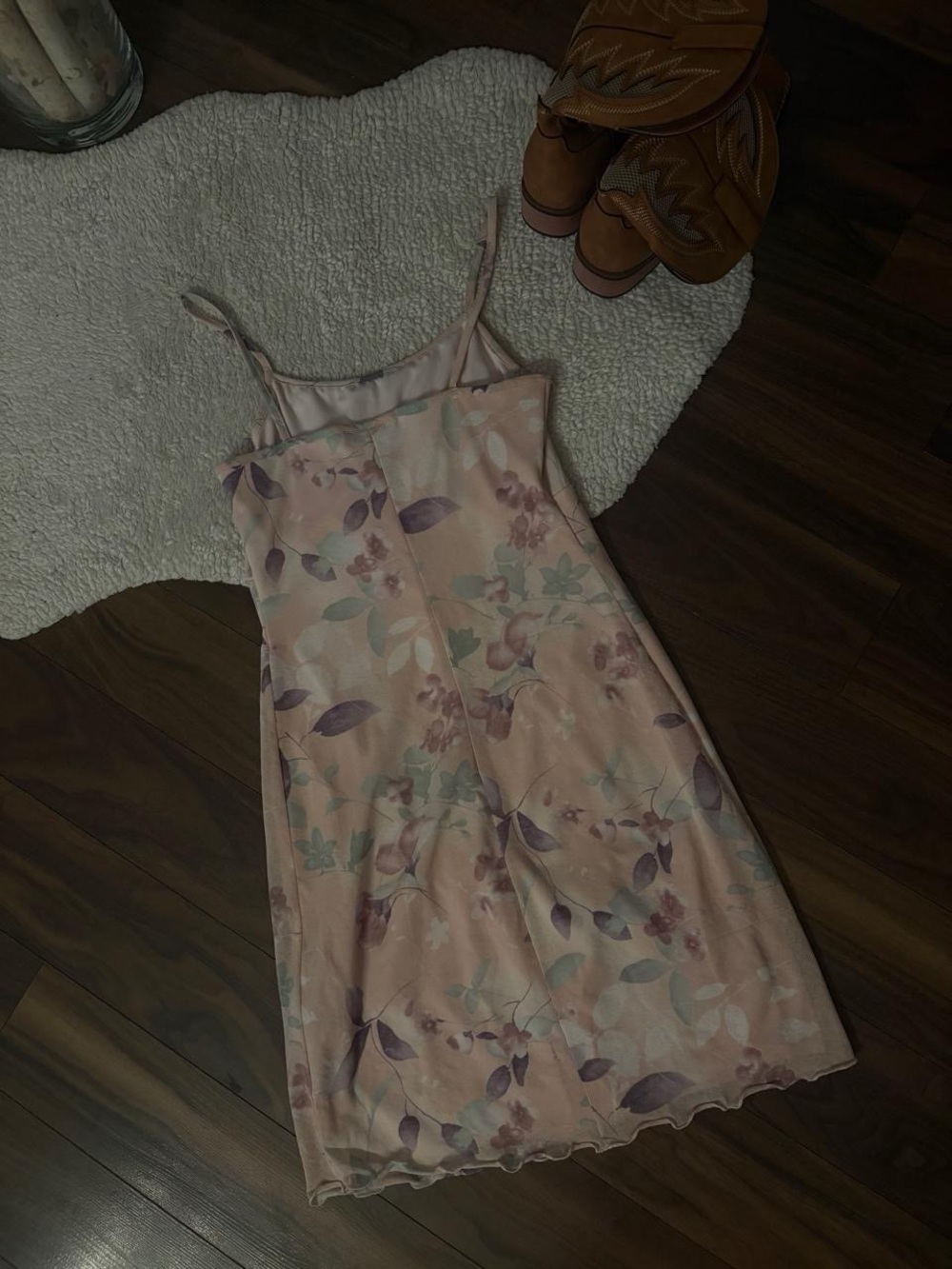 🤎VINTAGE FLORAL DRESS - Picture 5 of 5